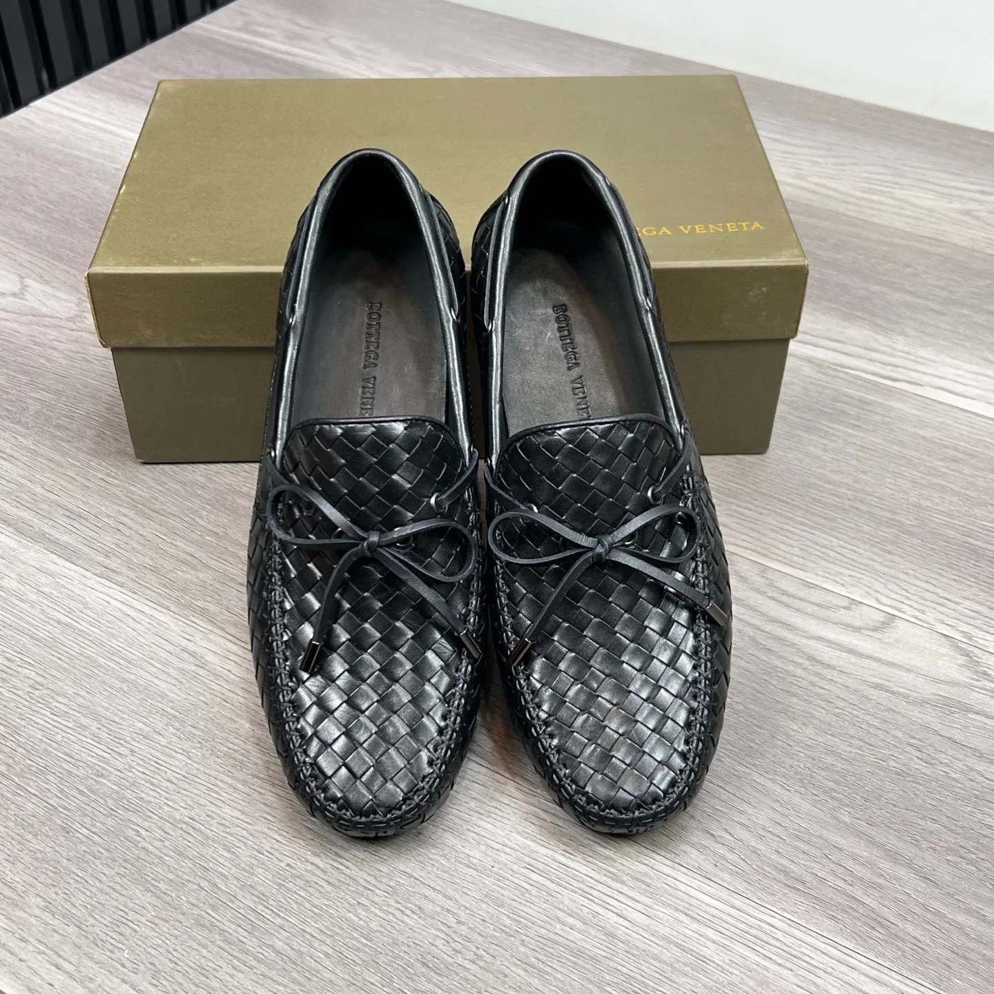 Ex-factory price 500 BV〰️Handmade classic men's leather shoes, Doudou shoes👉👉driving shoes, slip-on shoes, made of imported cowhide woven from Italy, 💕water-dyed cowhide lining, 🔊original outsole, waterproof platform design, comfortable on the feet. A good choice for traveling and driving, two colors available, code number: 38-44, (45 can be customized)